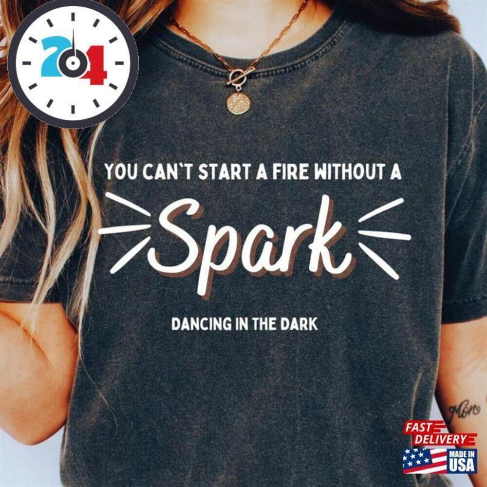 Springsteen T-Shirt Dancing In The Dark Crewneck Shirt